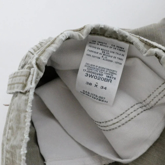 Vintage  Wrangler RIGGS Workwear Green Carhartt Style Size 38x34 - Picture 11 of 13